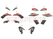APRILIA RXV-SXV 450-550 Central body Decals
