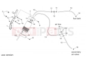 APRILIA RXV-SXV 450-550 Fuel vapour recover system