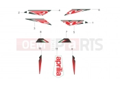 APRILIA RXV-SXV 450-550 Rear body Decals