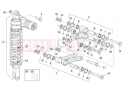 APRILIA RXV-SXV 450-550 Rear shock absorber