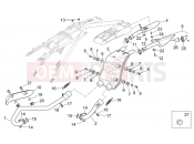 APRILIA SXV 450-550 STREET LEGAL Exhaust unit