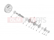 APRILIA SXV 450-550 STREET LEGAL Primary gear shaft