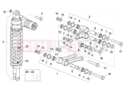 APRILIA SXV 450-550 STREET LEGAL Rear shock absorber