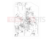 YAMAHA YZ 250 F YZ250F (5XCH) 2007 CARBURETOR