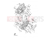 YAMAHA YZ 250 F YZ250F (5XCH) 2007 CRANKCASE