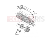 YAMAHA YZ 250 F YZ250F (5XCH) 2007 CLUTCH