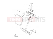 YAMAHA YZ 250 F YZ250F (5XCH) 2007 STEERING