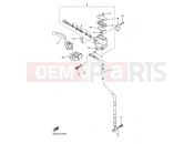 YAMAHA YZ 250 F YZ250F (5XCH) 2007 FRONT MASTER CYLINDER