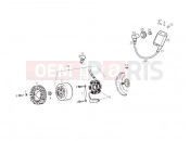 derbi Atlantis 50 2T Bullet gyújtás alaplap