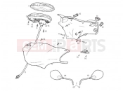 derbi Atlantis 50 2T Bullet műszerfal