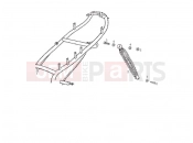 DERBI Atlantis 50 2T Bullet Rear suspension - Shock absorber/s