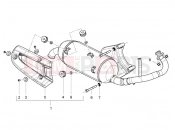 DERBI Atlantis 50 2T Bullet Silencer