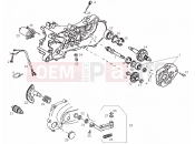 DERBI Atlantis 50 2T Starter assembly