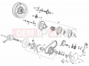 DERBI Atlantis 50 2T variator