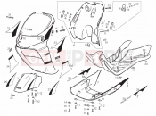 derbi Atlantis 50 2T Bullet Frame
