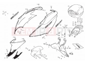derbi Atlantis 50 2T Bullet Frame