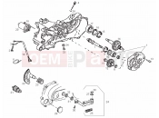 derbi Atlantis 50 2T Bullet Starter assembly