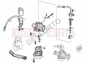 DERBI Atlantis 50 2T Bullet Carburettor