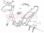 DERBI Atlantis 50 2T Bullet Central stand