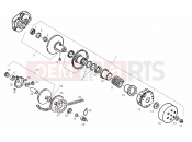 DERBI Atlantis 50 2T Bullet Variator