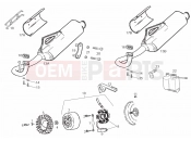 DERBI Atlantis 50 2T Cdi magneto assy