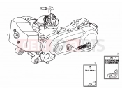 derbi Atlantis 50 2T motor
