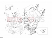 DUCATI 2008 Superbike 848 THROTTLE BODY » INTAKE, CARBURETTOR