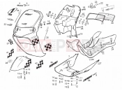 derbi Atlantis 50 2T LC eng: Derbi Váz
