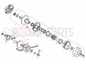 DERBI Atlantis 50 2T Bullet Variator