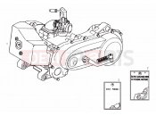 DERBI Atlantis 50 2T Bullet motor
