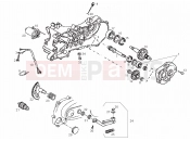 DERBI Atlantis 50 2T Bullet Starter assembly