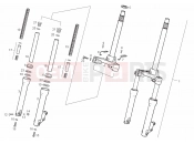 DERBI Atlantis 50 2T Two Chic Front fork