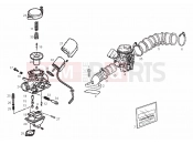 derbi Atlantis 50 4T & Atlantis 100 4T Carburettor