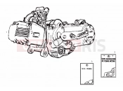 DERBI Atlantis 50 4T & Atlantis 100 4T Engine