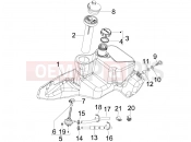 DERBI Boulevard 100 4T Benzin tank