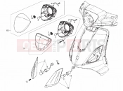derbi Boulevard 125 4T front lights