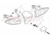 DERBI Boulevard 125 4T headlight