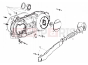 DERBI Boulevard 125 4T variator carter cover