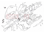 derbi Boulevard 125-150 4T Frame
