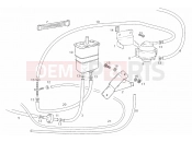 DERBI Boulevard 125-150 4T fuel vapour recover system