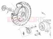 derbi Boulevard 125-150 4T Rear wheel