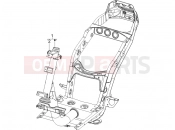 DERBI Boulevard 150 4T Frame/bodywork