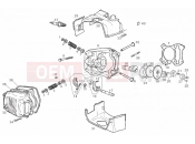 derbi Boulevard 200 4T Cylinder head cover