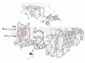 DERBI Boulevard 200 4T crank-case