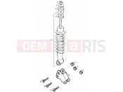 DERBI Boulevard 200 4T Shock absorber