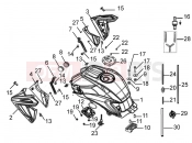 derbi ETX 150 üzemanyag tank