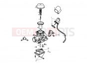 DERBI GP1 250 Carburettor