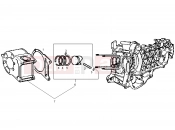 DERBI GP1 250 Cylinder - Piston