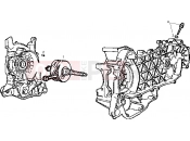 DERBI GP1 250 Drive shaft