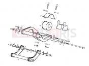 DERBI GP1 250 Engine support